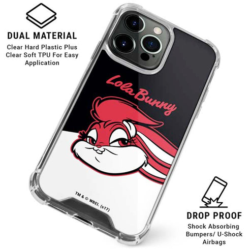 Looney Tunes Retro Lola Bunny iPhone 16 Pro Clear Case